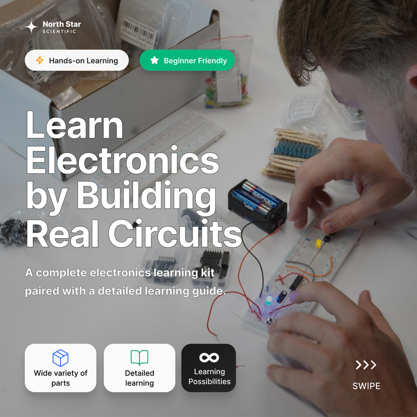Breadboard Electronics Learning Kit – North Star Scientific LLC