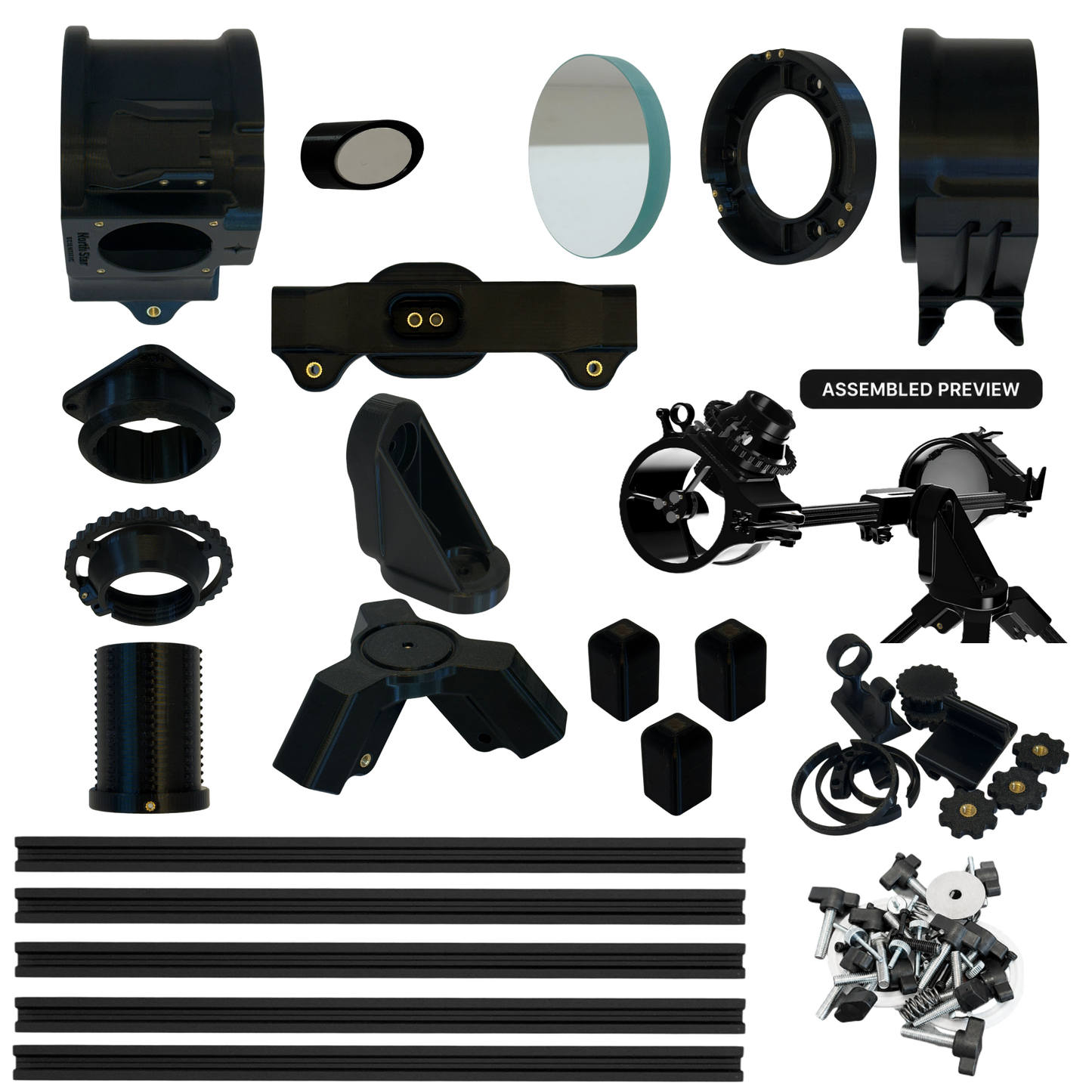 Travel Telescope 114 Build Kit