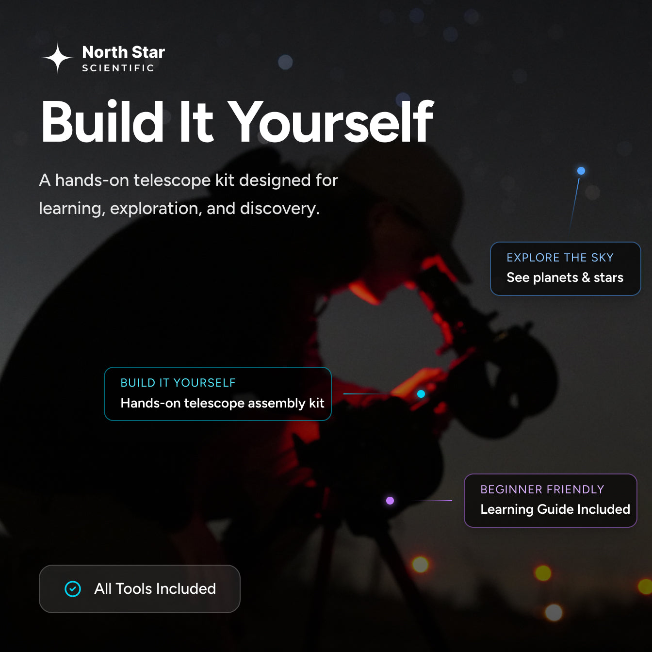 Travel Telescope 114 Build Kit