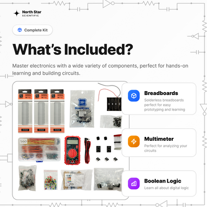 Breadboard Electronics Learning Kit